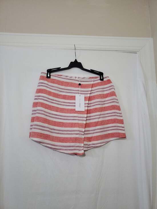 Lovers + Friends Pants - NWT Lovers + Friends Striped Wrap Skort Size M